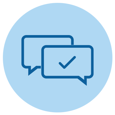 BlueSky Education - icon - feedback